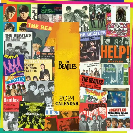 TF Publishing 2024 The Beatles: A Day in the Life Wall Calendar {1}