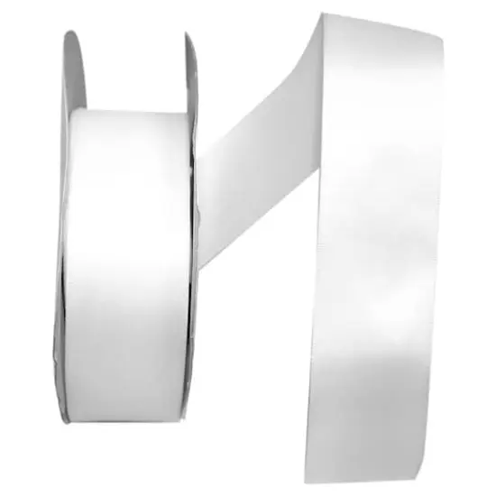 The Ribbon Roll 1.5" x 50yd. Grosgrain Solid Ribbon White {1}
