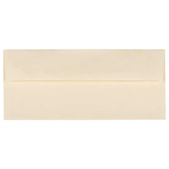 JAM Paper #10 Business Parchment Envelopes, 50ct. Natural {1}
