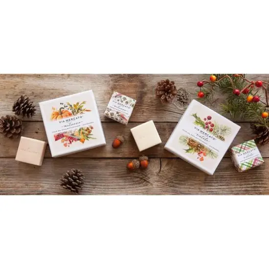 European Soaps Natale 4 Bar Gift Set {4}
