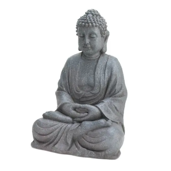 11.5" Meditating Buddha Statue {1}