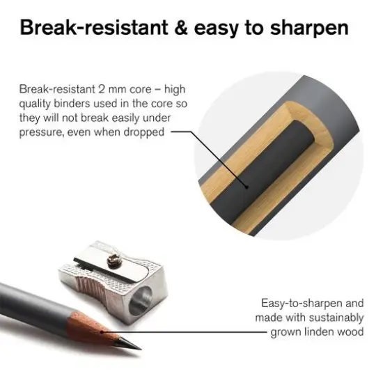 Winsor & Newton&trade; Studio Collection&trade; Graphite Pencil Tin Set {7}