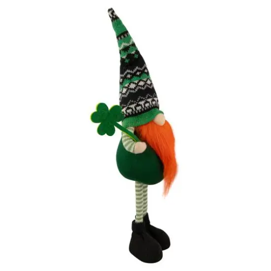 20" Green Leprechaun Gnome St Patrick's Day Figure {4}