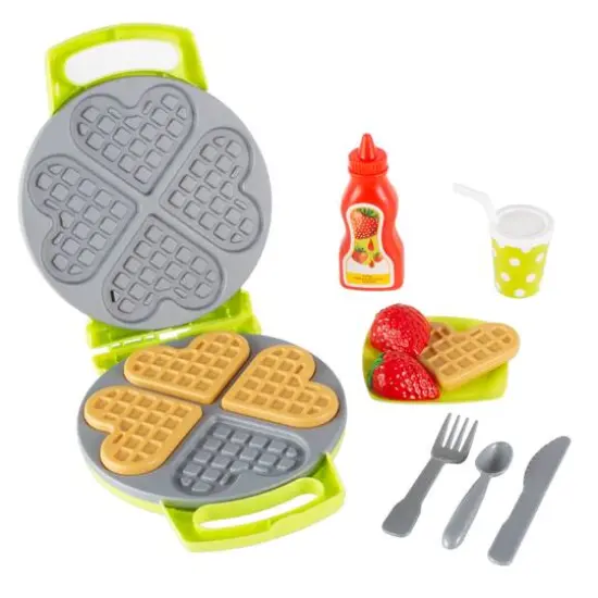 Toy Time Kids Toy Waffle Iron Set With Music & Lights {4}