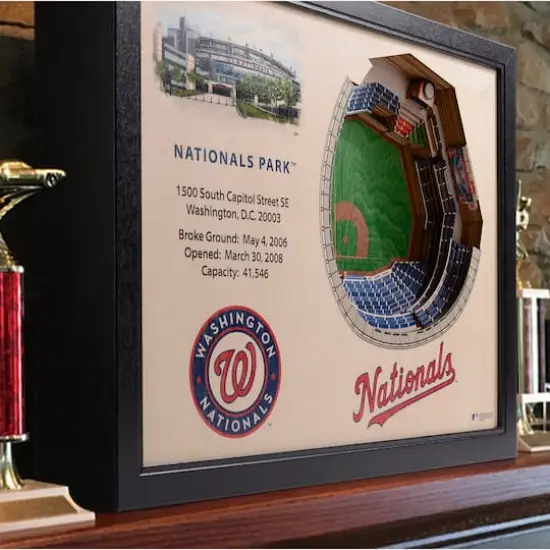 MLB 25-Layer StadiumView Wall Art Washington Nationals {4}