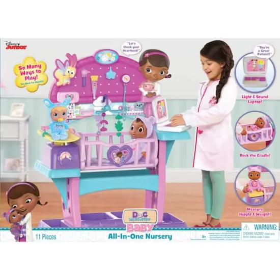 Just Play Doc McStuffins Baby All In One Nursery {1}