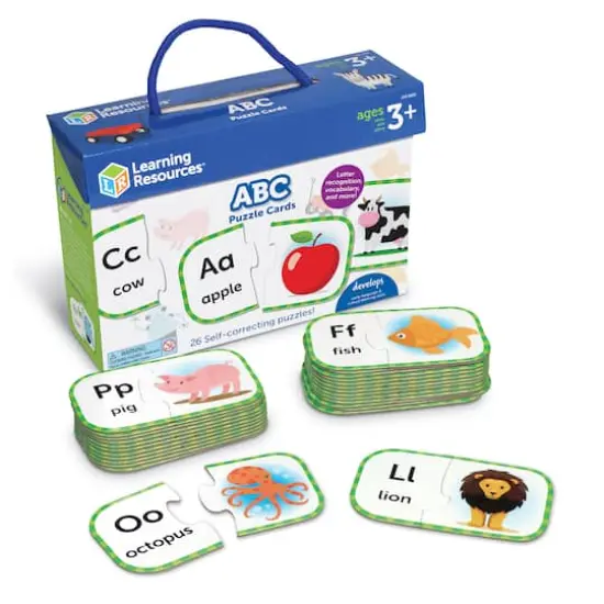 Learning Resources ABC Puzzle Cards {1}