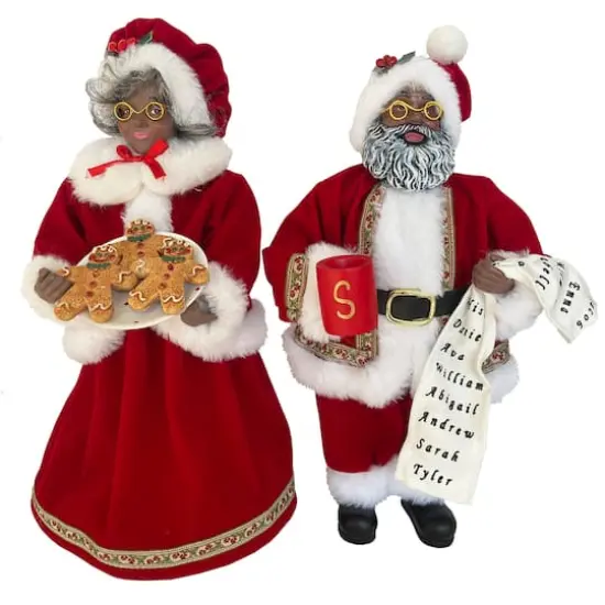 Santa's Workshop 12" Mr. & Mrs. Claus Set {1}