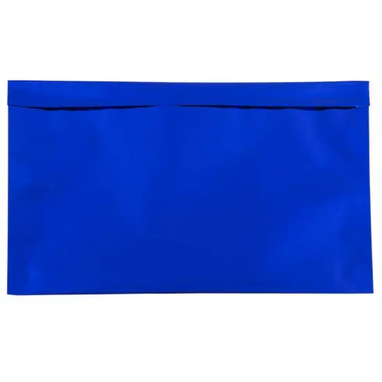 JAM Paper 6.125" x 9.5" Foil Self Adhesive Closure Envelopes, 25ct. Blue {6}