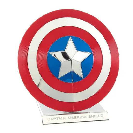 Metal Earth® Marvel® Avengers Captain America's Shield Steel Model Kit {8}