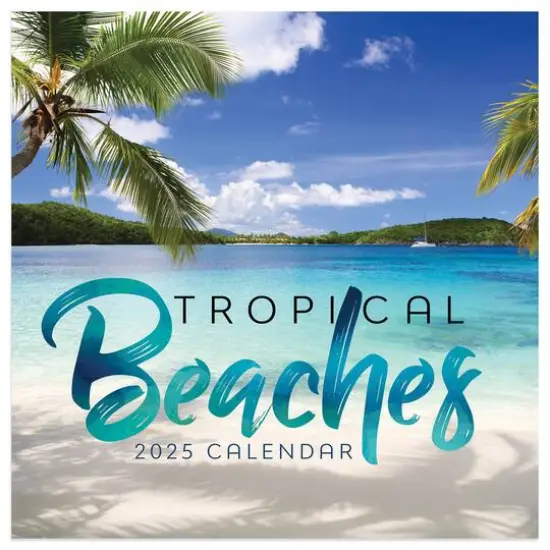 TF Publishing 2025 Tropical Beaches Mini Calendar {1}