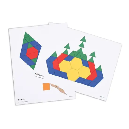 Learning Advantage&trade; Pattern Block Activity Cards Set {3}