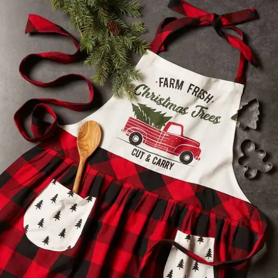 DII&reg; Christmas Truck Apron {9}
