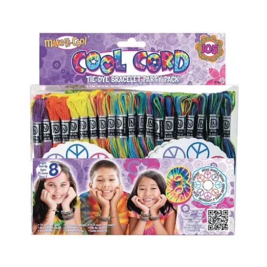 Janlynn&reg; Cool Cord Tie Dye Party Pack Set {1}