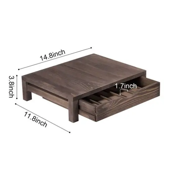 NEX&trade; 36-Pod Dark Brown Wood K-Cup Coffee Pods Holder {3}