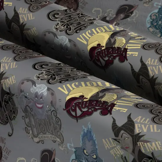 Disney Villains All Evil Cotton Fabric {4}