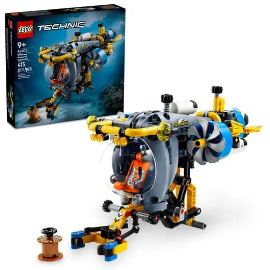 LEGO&reg; Technic&trade; Deep-Sea Research Submarine Toy Set 42201 {1}