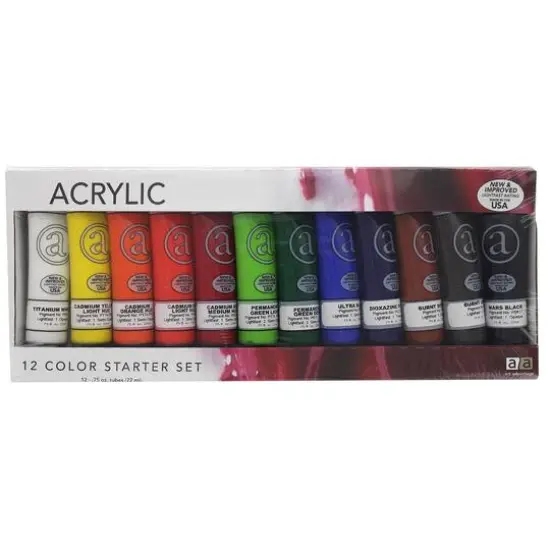Art Advantage&reg; Acrylic Paint Set, 0.75oz. {1}