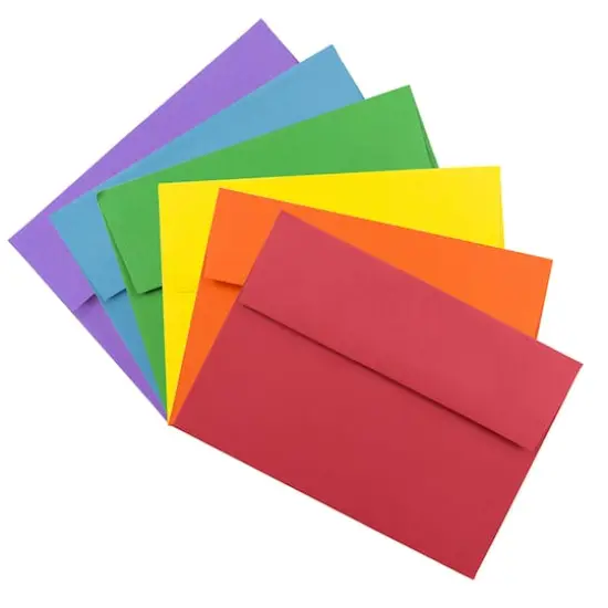 JAM Paper A7 Colored Invitation Envelopes, 150ct. {1}