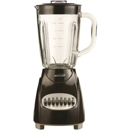 Brentwood 42oz. 12-Speed + Pulse Electric Blender with Glass Jar {5}