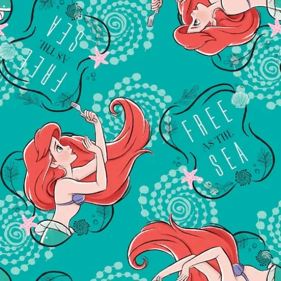 Disney&reg; Princess Ariel Toss Fleece {1}