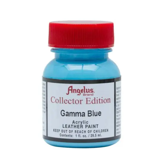 Angelus&reg; Collector Edition Acrylic Leather Paint, 1oz. Gamma Blue {3}