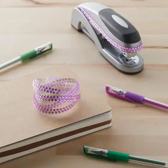 Bling on a Roll™ Double Row Rhinestones by Recollections™ Light Purple {3}