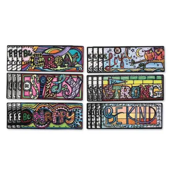 S&S&reg; Worldwide Velvet Art Magnets II, 24ct. {1}