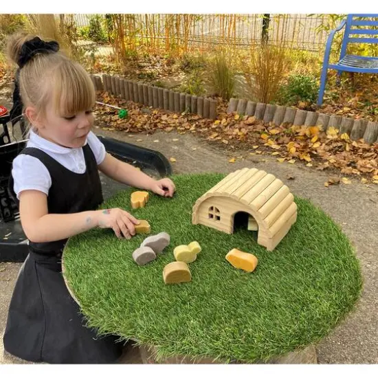 Yellow Door Little Lands Pets Stone Figure Play Set {6}