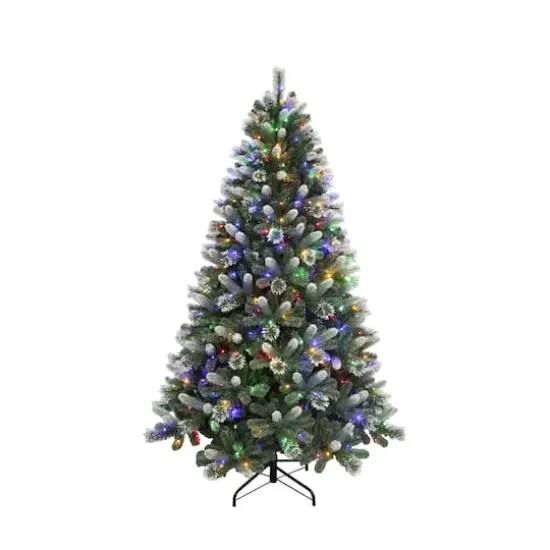 7.5ft. Pre-Lit Weston Fir Artificial Christmas Tree, Color Changing LED Lights by Ashland&reg; {6}