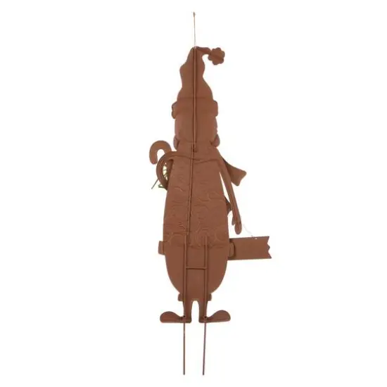 Glitzhome&reg; 36" Snowman Metal Yard Stake {8}