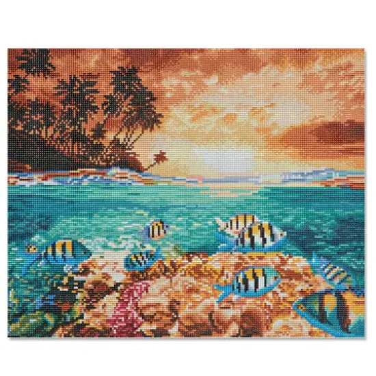 Ocean Fish Diamond Art Kit by Make Market&reg; {1}