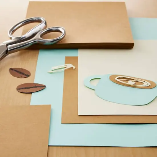 Kraft 6" x 6" Cardstock Paper by Recollections&trade;, 100 Sheets {3}