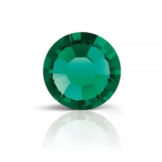 Preciosa MAXIMA SS20 Flatback Czech Crystals, 144ct. Emerald {1}