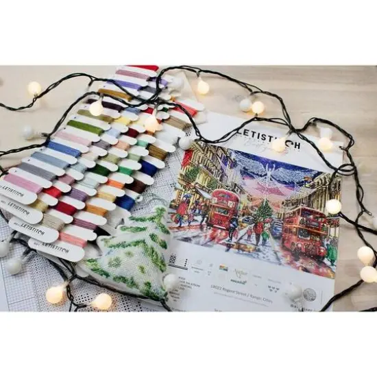 Letistitch Regent Street/Range: Cities Counted Cross Stitch Kit {10}