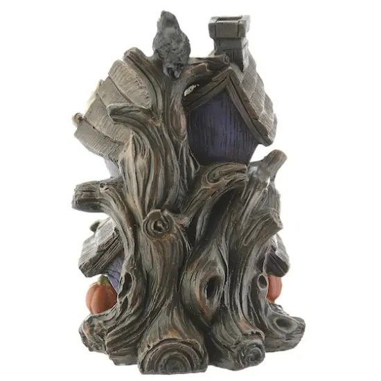 6" LED Purple Haunted House {8}