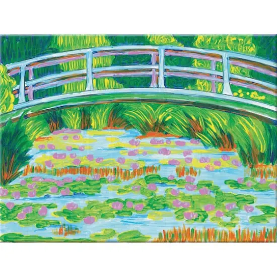 Faber-Castell Paint by Number Museum Series, The Japanese Footbridge {4}