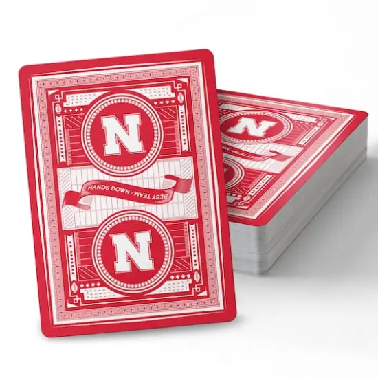 NCAA Classic Series Playing Cards Nebraska Cornhuskers {6}