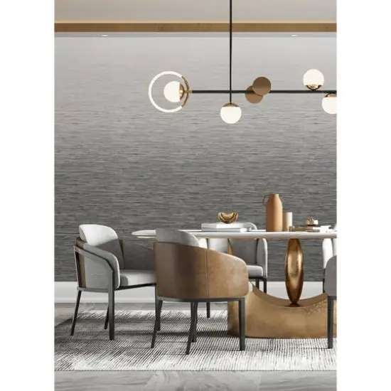 Katie Hunt Light Gray Ombre Mist Wall Mural {7}