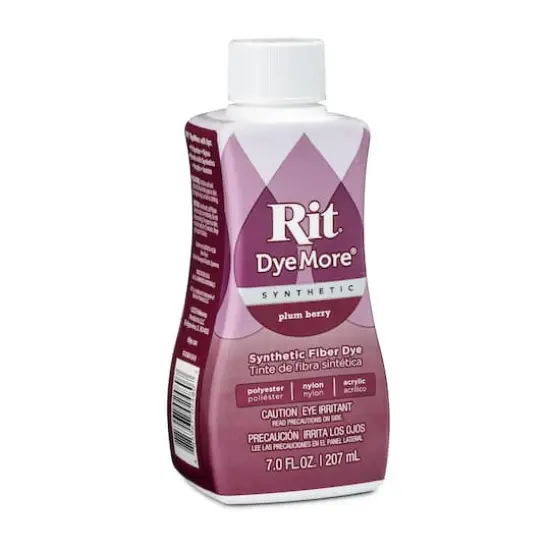 Rit&reg; DyeMore&trade; Synthetic Fabric Dye Plum Berry {7}