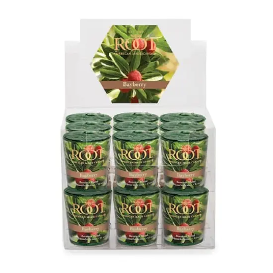Root Candles Scented 20 Hour Beeswax Blend Votive Candles, 18ct. Bayberry {1}