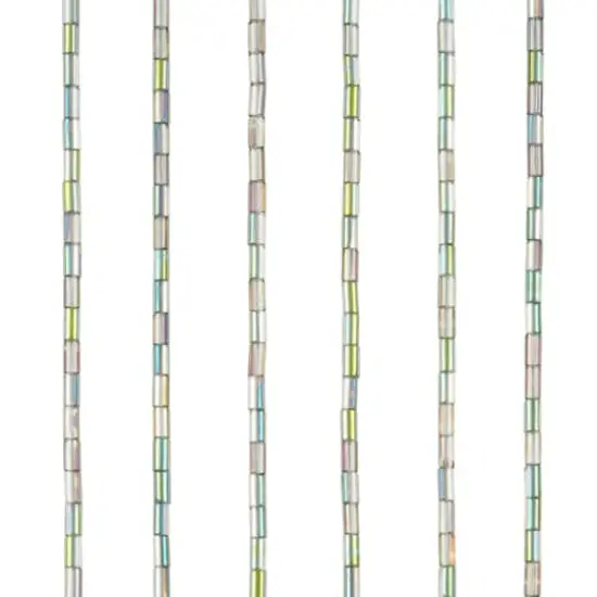 Glass Tube Beads, 4mm by Bead Landing&trade; Clear Green {1}