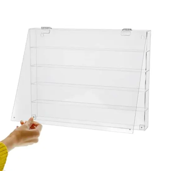 Clear Front Loading Mini Figure Shadow Box with Shelves by Studio D&eacute;cor&reg; {4}