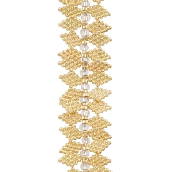 Metal Diamond Shaped Beads, 14mm by Bead Landing&trade; Gold {1}