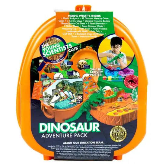 The Young Scientists Club Dinosaur Adventure Pack STEM Kit {6}