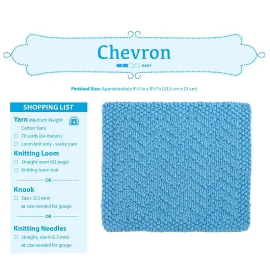 Leisure Arts&reg; Loom Knit Dishcloths Book {6}
