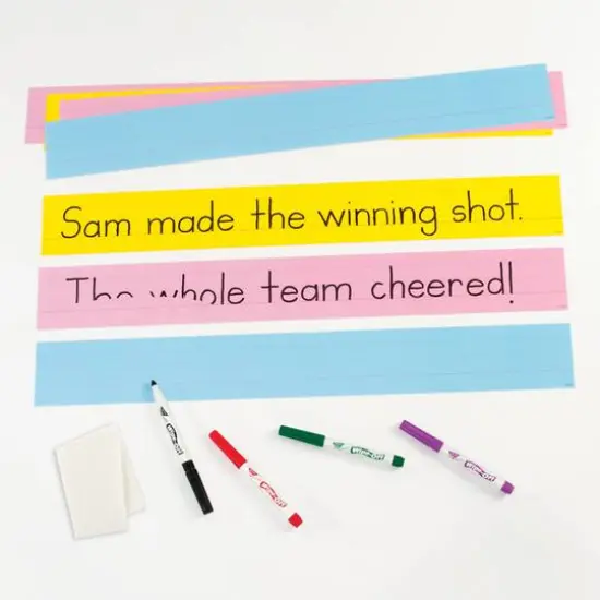 Trend Enterprises&reg; Wipe-Off&reg; Multicolor Sentence Strips, 180ft. {5}