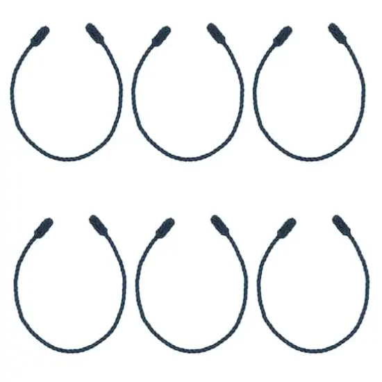 Haute Decor 20" Blue Decorative Christmas Twist Ties, 6ct. {1}