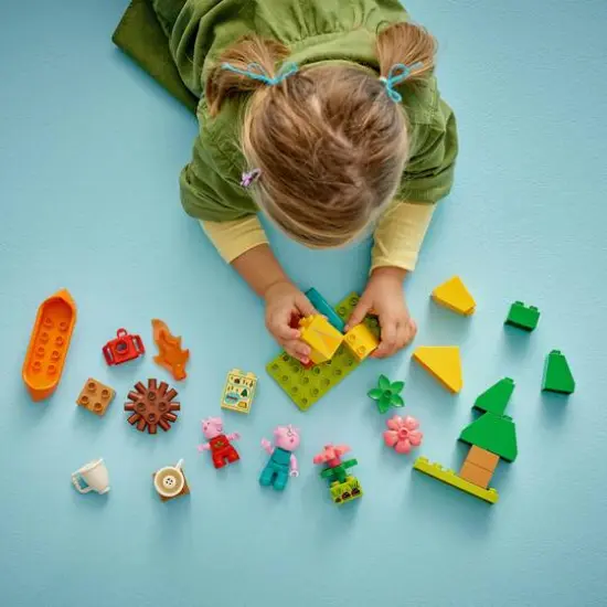 LEGO&reg; DUPLO&reg; Peppa Pig Camping Trip Building Playset with Canoe Toy 10452 {6}