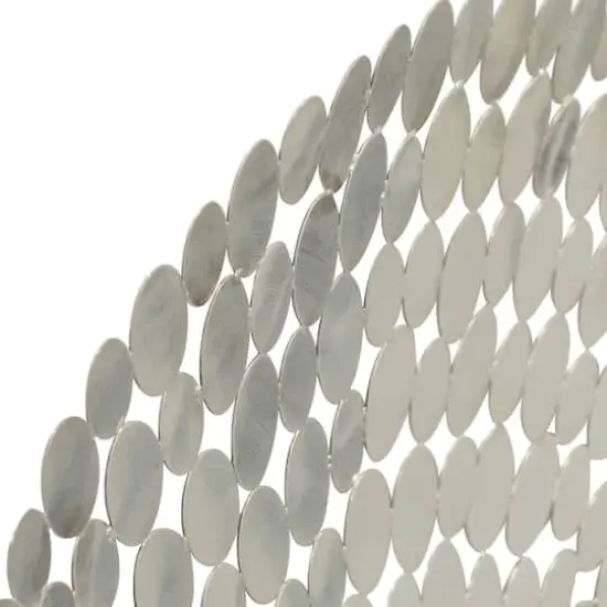 31" Silver Glam Ornamental Stainless Steel Wall D&eacute;cor {4}